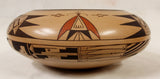 Native American, Hopi Poly Chrome Pottery Bowl, ca 1970's, #1023 Sold