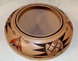 Native American, Hopi Poly Chrome Pottery Bowl, ca 1970's, #1023 Sold