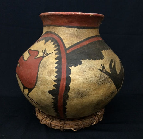 Large Pueblo Style Pottery Pot (Circa early 1900’s), Curiosity #5, 888 Sold