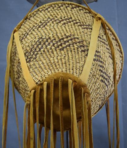 Native American Basket, Apache Burden Basket, Ca 1970's, #907 SOLD