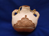 Native American, Vintage Acoma Canteen, Ca 1940, #1204