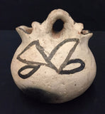 Native American Historic Cochiti Pottery Wedding Vase, Ca 1920's-1940's, #1310