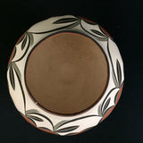 Native American Vintage Acoma Poly Chrome Pottery Olla, by Adrian Vallo, Ca 1993, #1325 sold