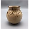 Native American Vintage Maricopa Pottery Vase, by Anita Redbird, Ca 1960's, #1328