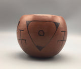 Native American, Tohono O'odham Pottery Bowl, Ca 1960's, #1335