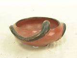 Native American Vintage Maricopa Pottery Snake Bowl, by Mabel Sunn (1898-1980), Mid 1900's, #1348