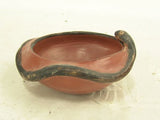 Native American Vintage Maricopa Pottery Snake Bowl, by Mabel Sunn (1898-1980), Mid 1900's, #1348