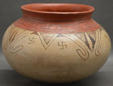 Native American, Vintage Maricopa Pottery Bowl, By Suzie Bill, Ca 1940's, #1424 SOLD