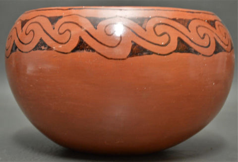 Native American Vintage Maricopa Pottery Bowl, Ca. 1950, #1431 SOLD