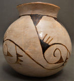 Native American, Vintage Maricopa Pottery Jar, by Kevin Stevens, Ca 1990's, #1518 SOLD