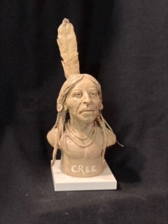 James Regimbal’s, "Rare and Original Clay Models of Cree", #C 1588 Sold