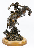 Western Bronze Sculpture, Titled "Pack Horse Polka", by Kenneth Payne, AP/40, Ca 1982, #1519 SOLD