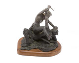 Limited Edition Western Bronze Sculpture, "Life in the Balance", by Lincoln Fox (1942-), 2/20 #1254