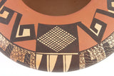 Native American Vintage Hopi Poly Chrome Pottery Bowl, by Fawn Garcia Navasie (1959), #1392 SOLD