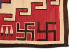 Native American, Historic J.B. Moore Navajo weaving/Textile/Rug, Ca 1920’s, #1002 a SOLD