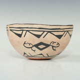 Native American, Historic Tesuque Pottery Bowl, Ca. 1930's-40's, # 1453 SOLD