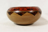 Native American Pottery, Historic Maricopa Pottery Bowl, by Mary Juan, Ca 1930's, #819 b. Sold Out