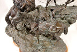 Western Bronze, "Rocky Trails" by James Regimbal, Limited Edition, 23/50, Ca 1978, #990