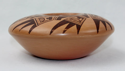 Native American, Vintage Hopi Pottery Bowl, by Claudina Lomakema, Ca 1970's, #1206