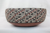 A Beautifully Designed Pottery Bowl, Ca 1970's, #1253, Curiosity #6 Deactiveated