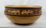 Native American, Hopi Poly Chrome Pottery Bowl, by Dee Setalla, #1536