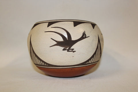 Native Pottery : Native American Zia Pottery Bowl #109-Sold