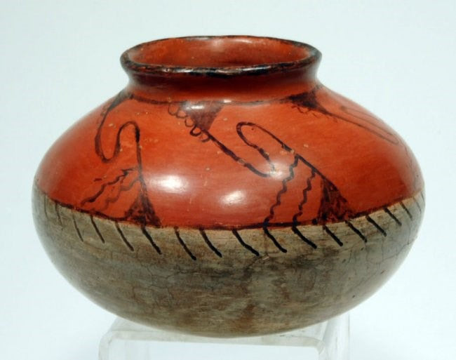 Pottery Bowl : Excellent Native American Maricopa Bowl #214