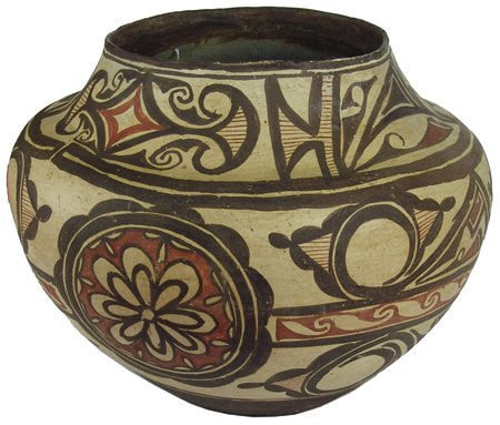 Native American popular pottery Zuni authentic