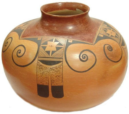 Vintage Hopi Pottery Olla by Priscilla Namingha Nampayo #298