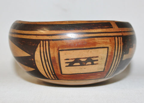 Hopi Pottery :  Historic Hopi Pottery Bowl  Medium Size #461 Sold