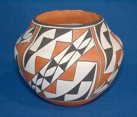 Acoma Poly chrome Pot,.#666-sold