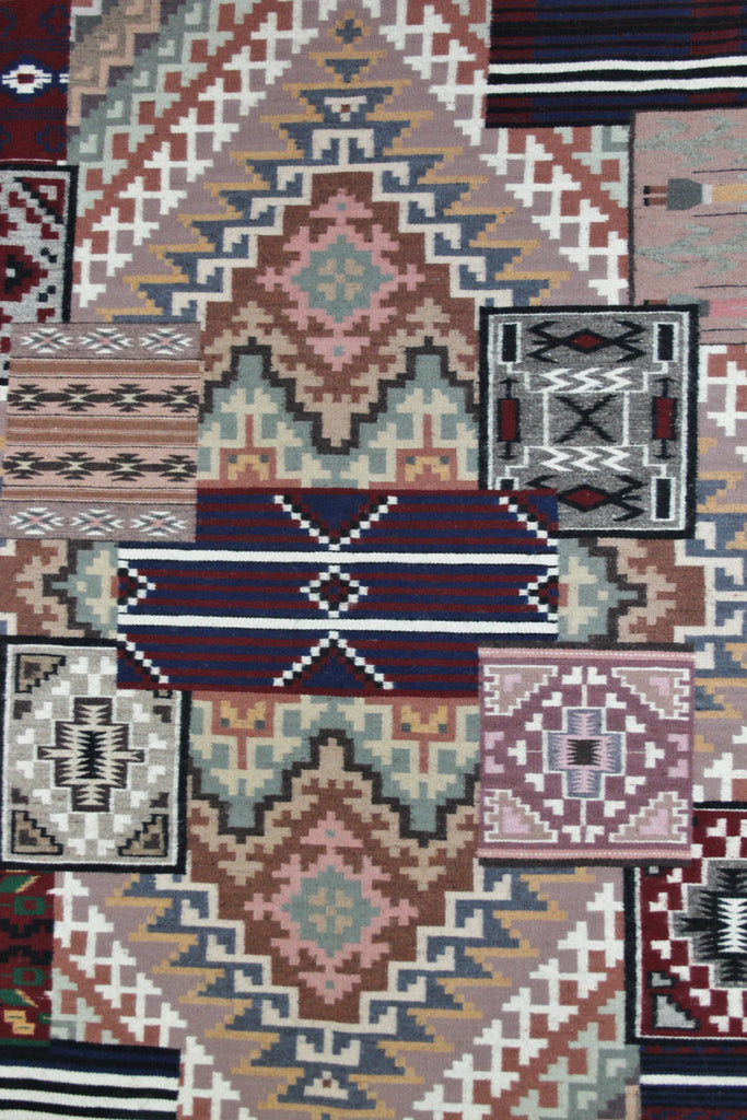 Navajo Pictorial Rug, Native American Rug, Wool Navajo Rugs, Navajo Weaving, Southwestern Rug, Handwoven Navajo Textiles, Marilou Schultz