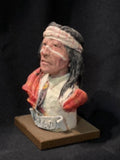 James Regimbal’s, "Rare and Original Clay Models- Apache" #C 1593.