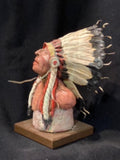 James Regimbal’s, "Rare and Original Clay Models- Lakota Chief" #C 1595