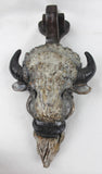 Western Artist, James Regimbal, (1949), Numbered Bronze Sculpture "Buffalo Door Knocker" # C 1559 Sold