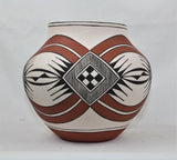 Native American, Laguna, Polychrome Pottery Olla, by Lee Ann Cheromiah, #1566 SOLD