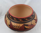 Native American, Extraordinary, Hopi Polychrome Bowl by Stetson Setalla, #1564 SOLD