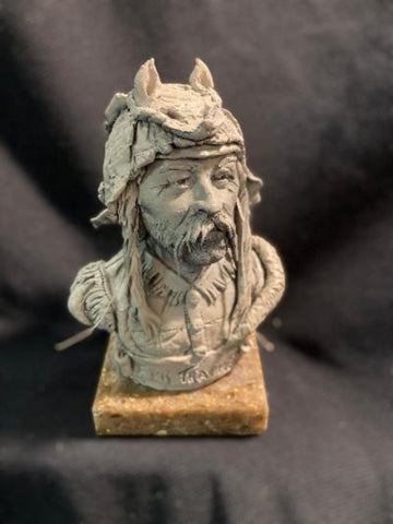 James Regimbal's Rare and Original Clay Models, "Fur Trapper", C 1662