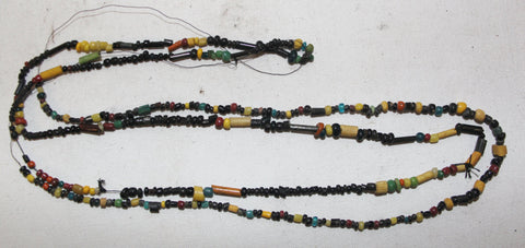 Rare Beads : Historic String of Clay Beads From Bagan, Myanmar #447 Sold